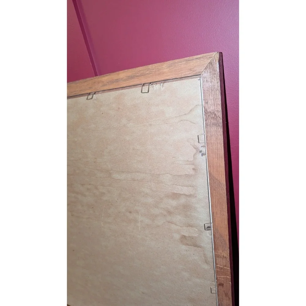 VINTAGE MCM Customizeable Photo Wall Frame ‎ 7 pic  21.5